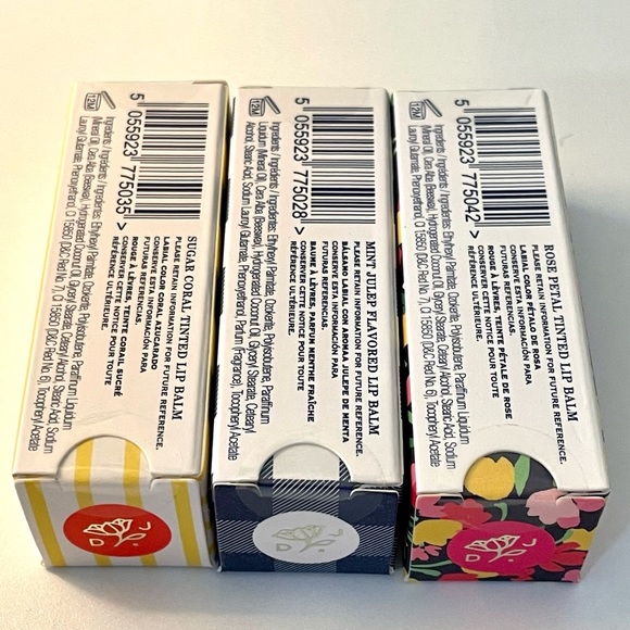 Draper James Set of 3 Tinted Lip Balm - Picture 4 of 4